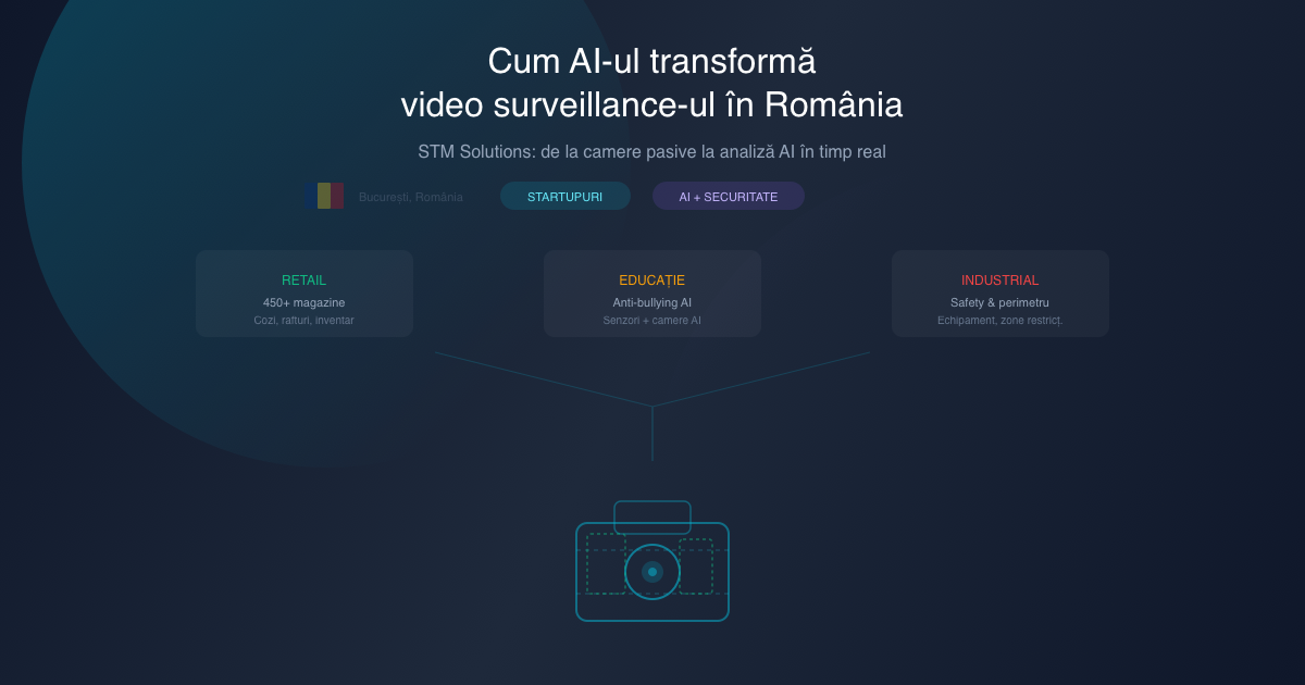 Cum un startup românesc cu 6 angajați transformă video surveillance-ul cu AI în 450+ magazine