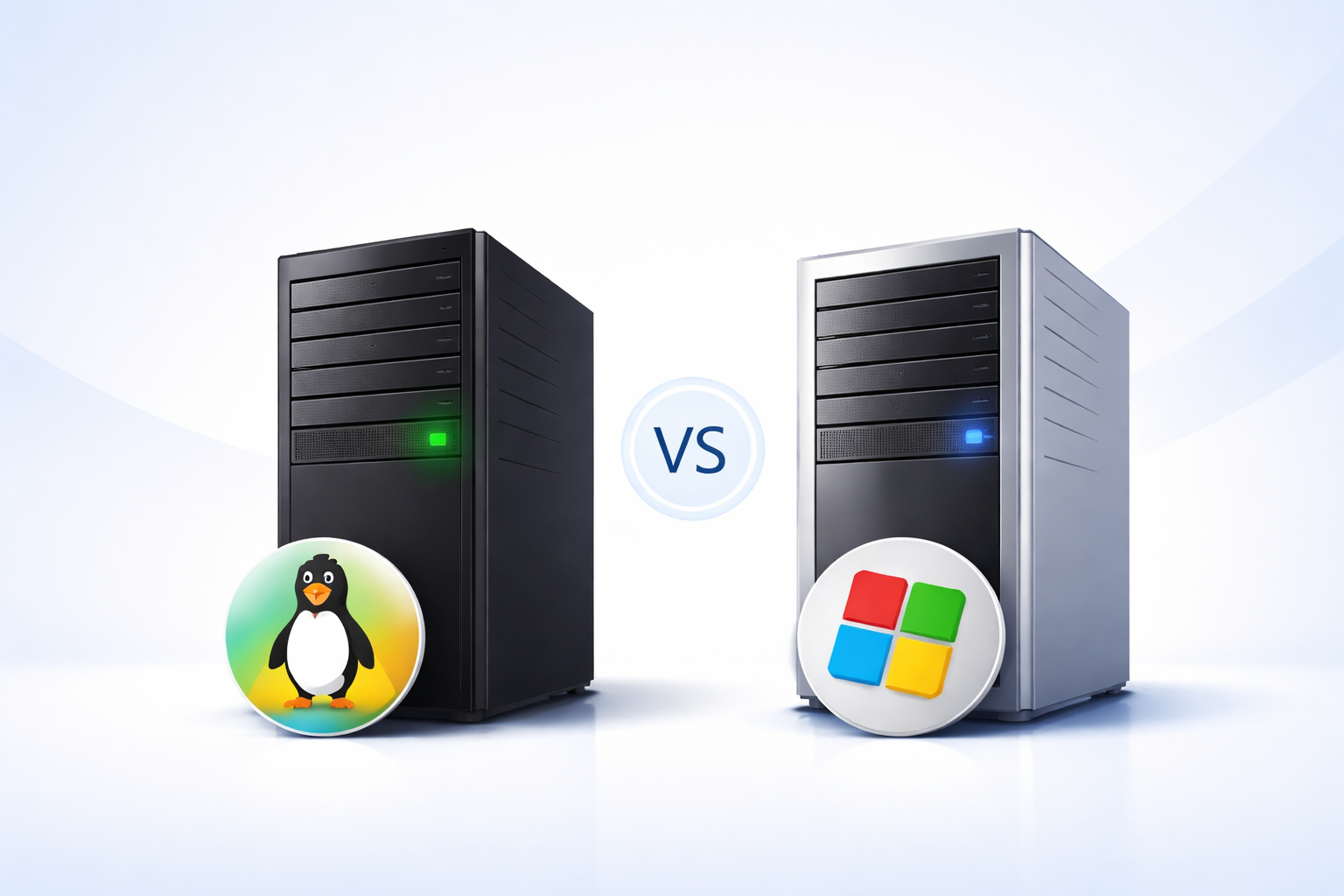 Diferentele intre Gazduire Windows si Linux in 2026 — Ce sa alegi si de ce conteaza