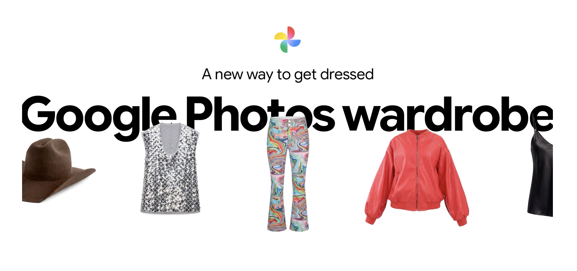 Google Photos «Wardrobe»: dressing digital cu try-on AI